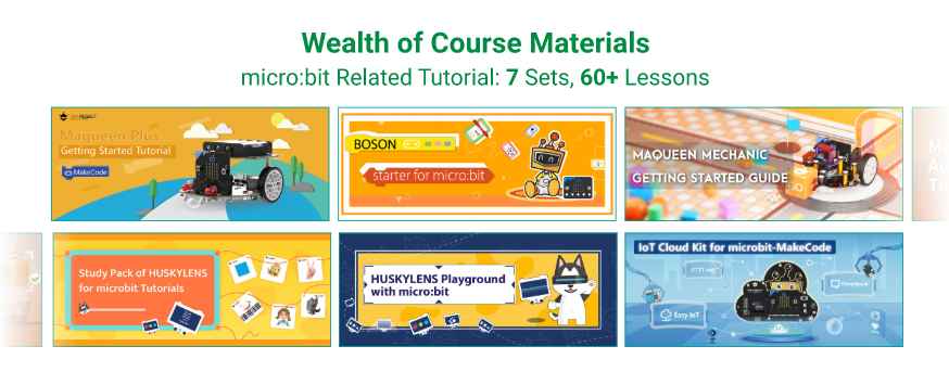 wealth of micro:bit course materials